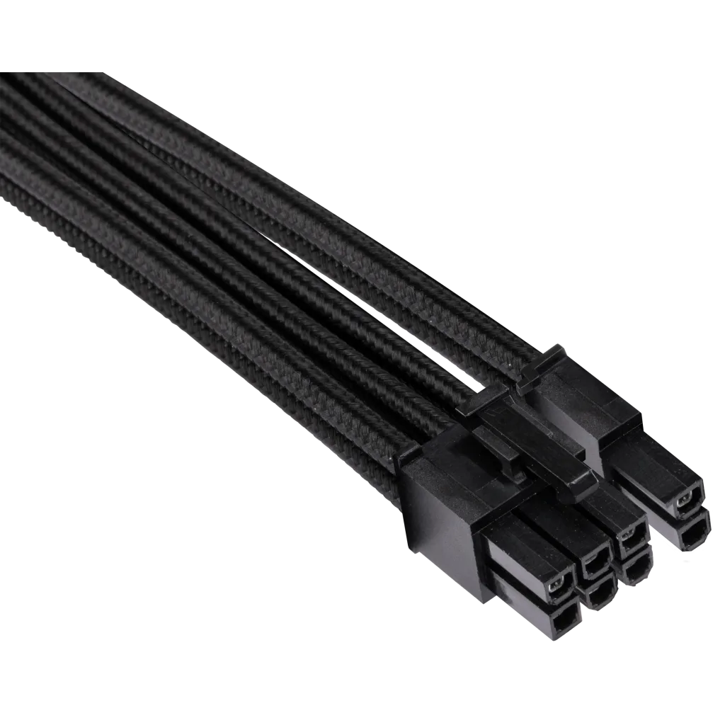 Premium Individually Sleeved PSU Cables Starter Kit Type 4 Gen 4 – Black