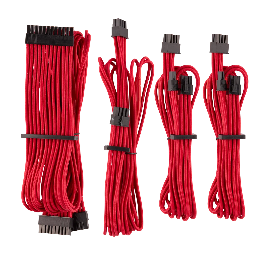 corsair 4点セット Premium Individually Sleeved PSU Cables Starter Kit Type 4