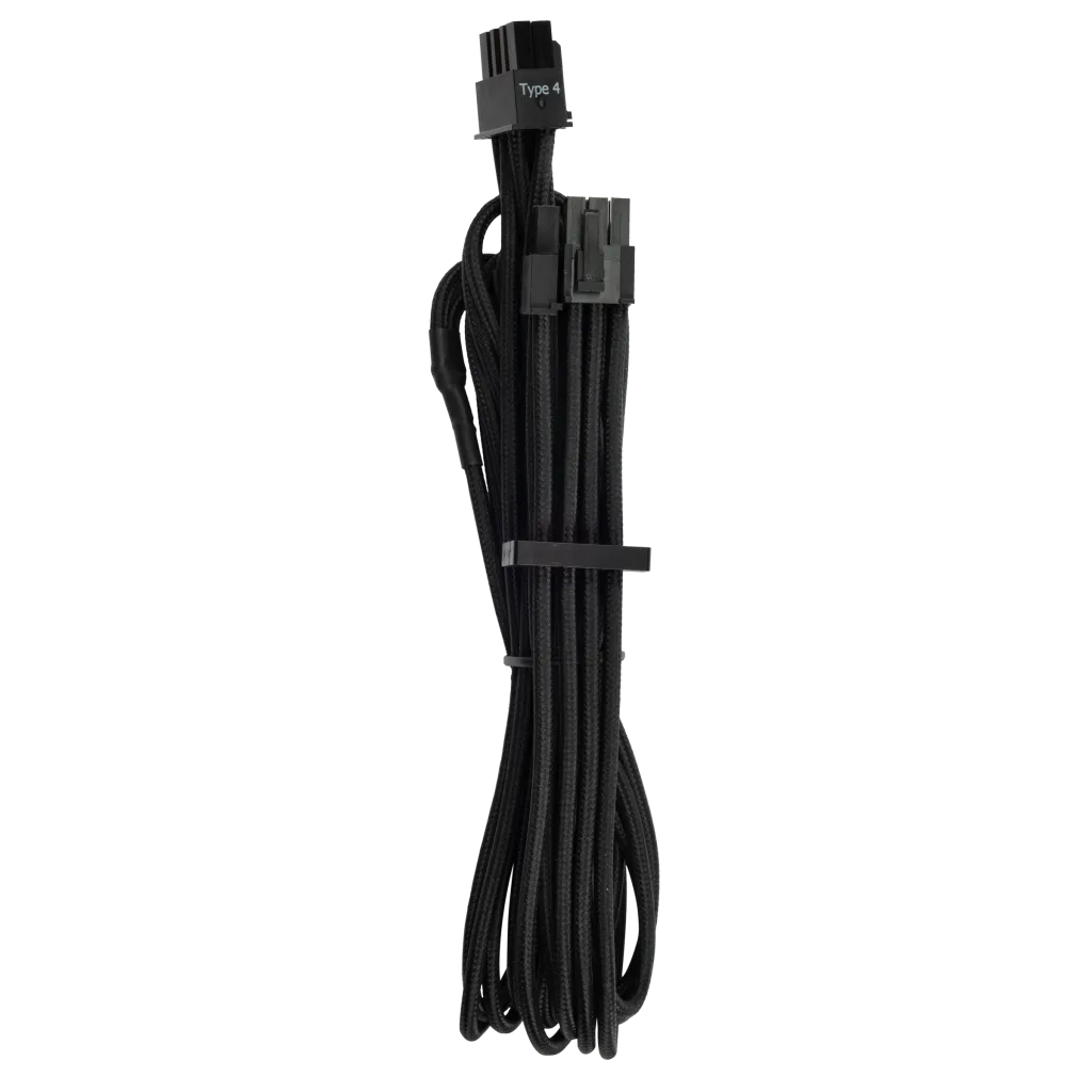 Premium Individually Sleeved PSU Cables Pro Kit Type 4 Gen 4 – Black