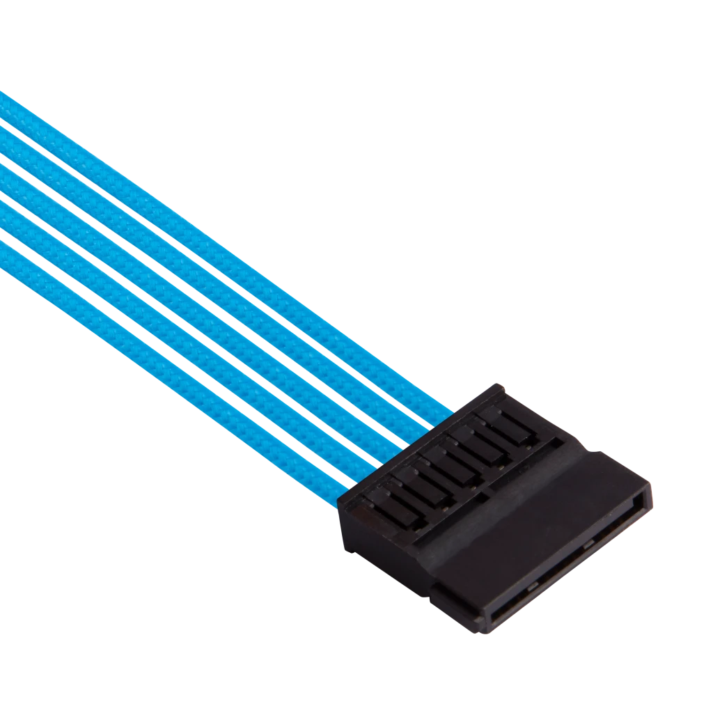 Chargeur et câble d'alimentation PC Corsair Premium individually sleeved  pro kit (Type 4, Generation 4) - Câblage d'alimentation - noir, rouge