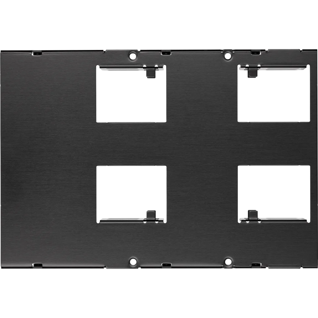 Dual SSD Mounting Bracket Black