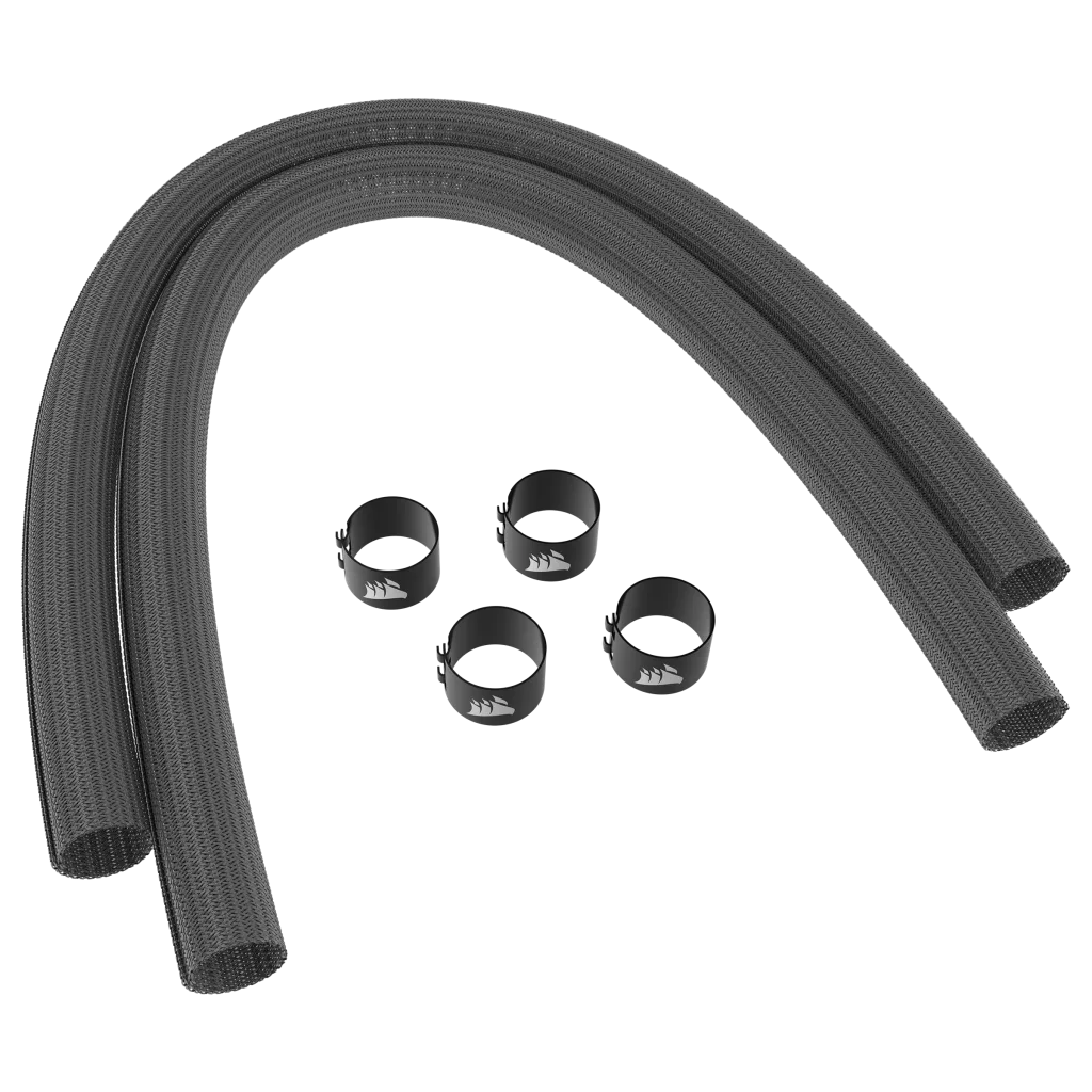 CORSAIR Sleeving Kit for AIO CPU Coolers — 380mm — Gray