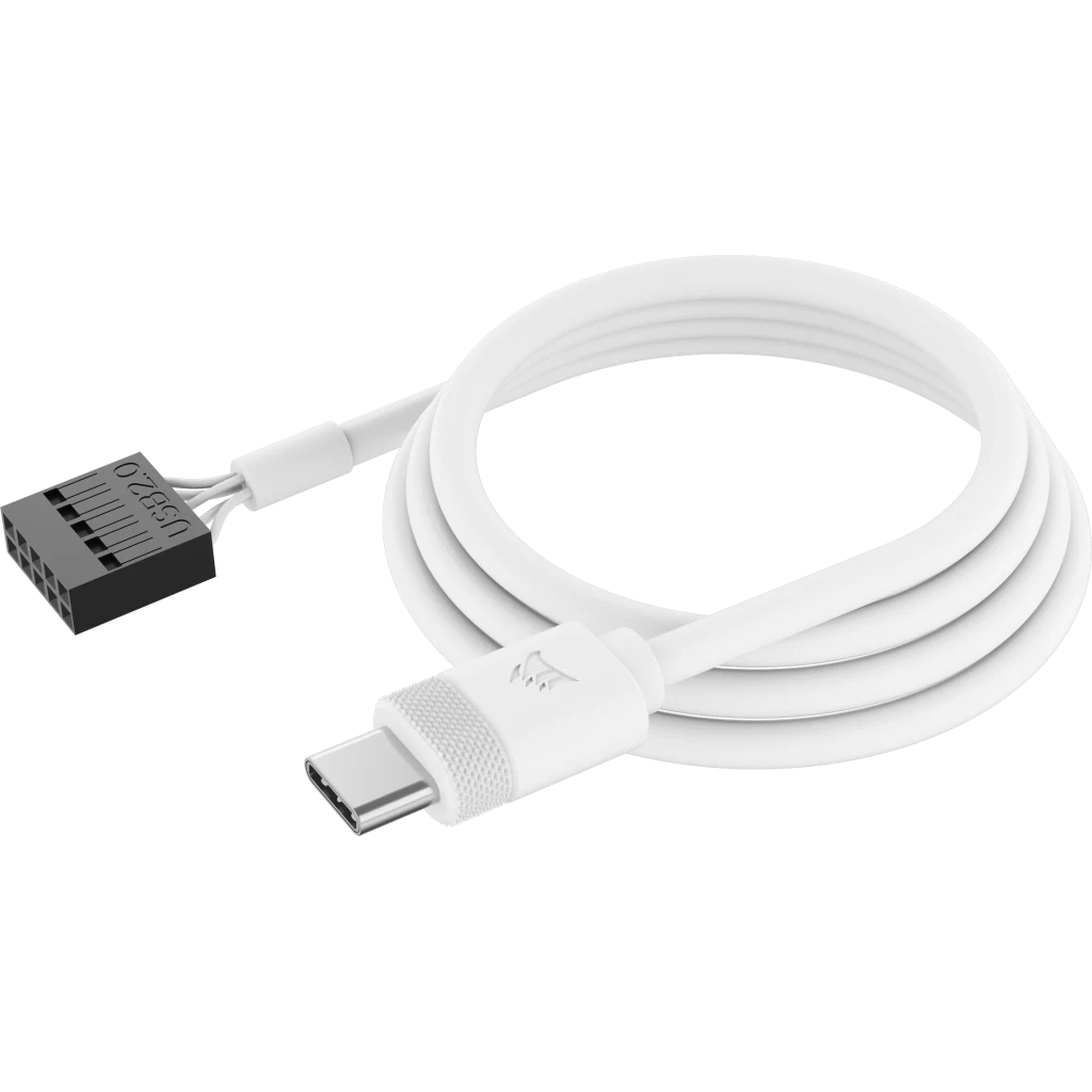 ICUE LINK LCD AIO USB C Cable White icue-link-lcd-aio-usb-c-cable-white