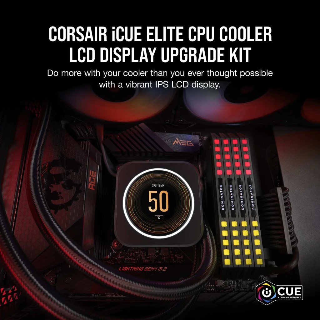 iCUE ELITE CPU Cooler LCD Display Upgrade Kit