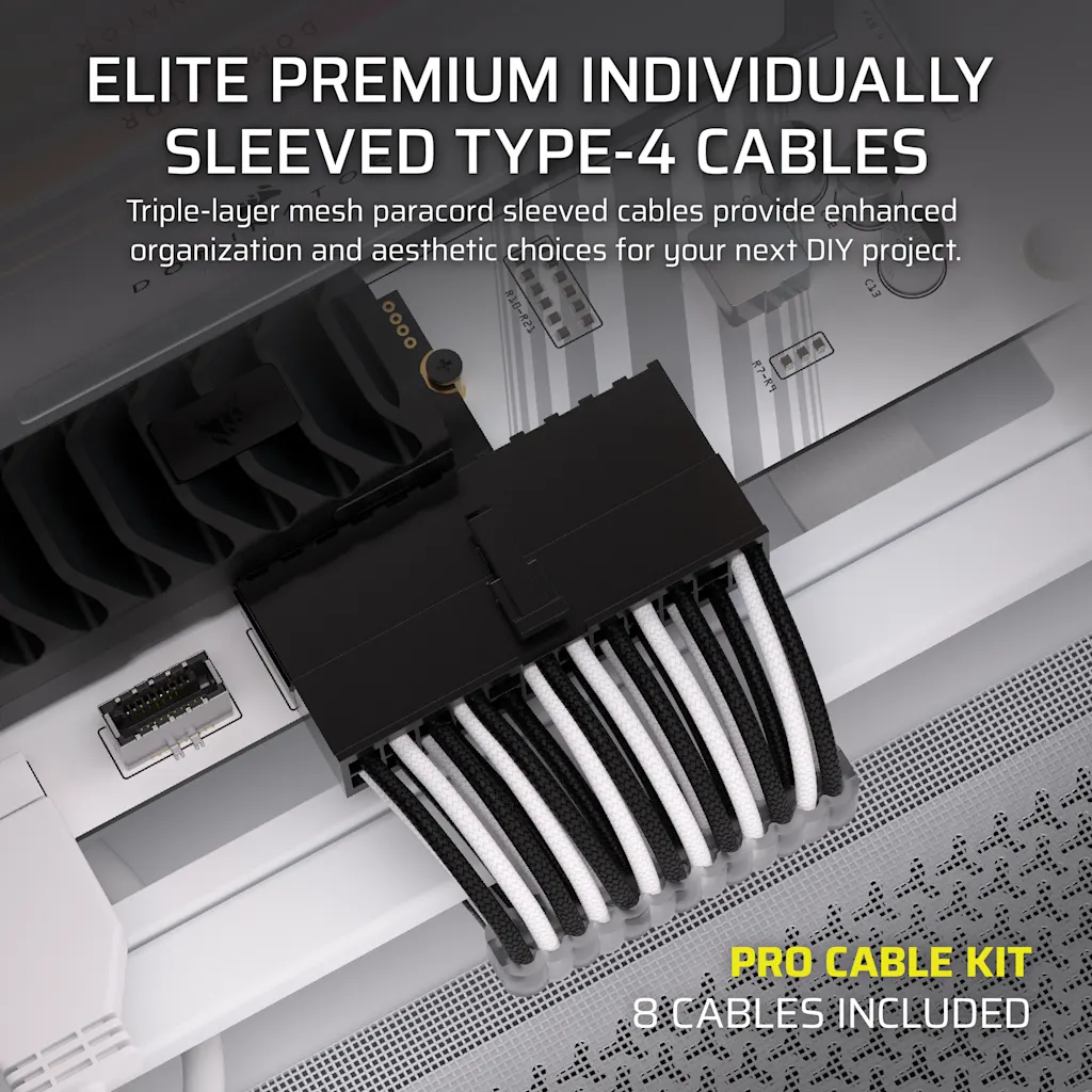 Corsair 専用分岐 Corsair 専用分岐 Hydro X Series Two-Way PWM Fan Splitter Cables