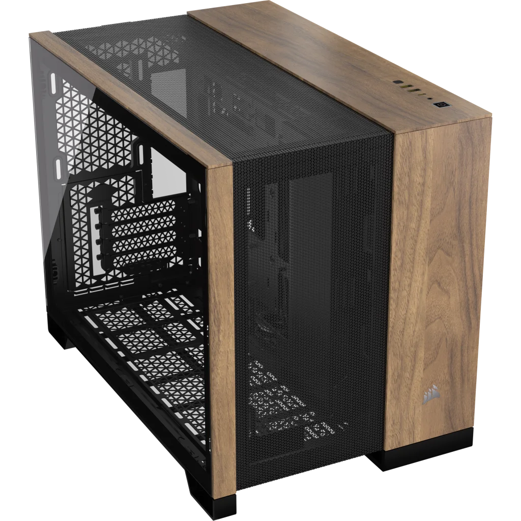 CORSAIR 2500用木製パネルキット ウォールナット CC-8900695 2500 Series Elite PC Case Panel Kit, Walnut