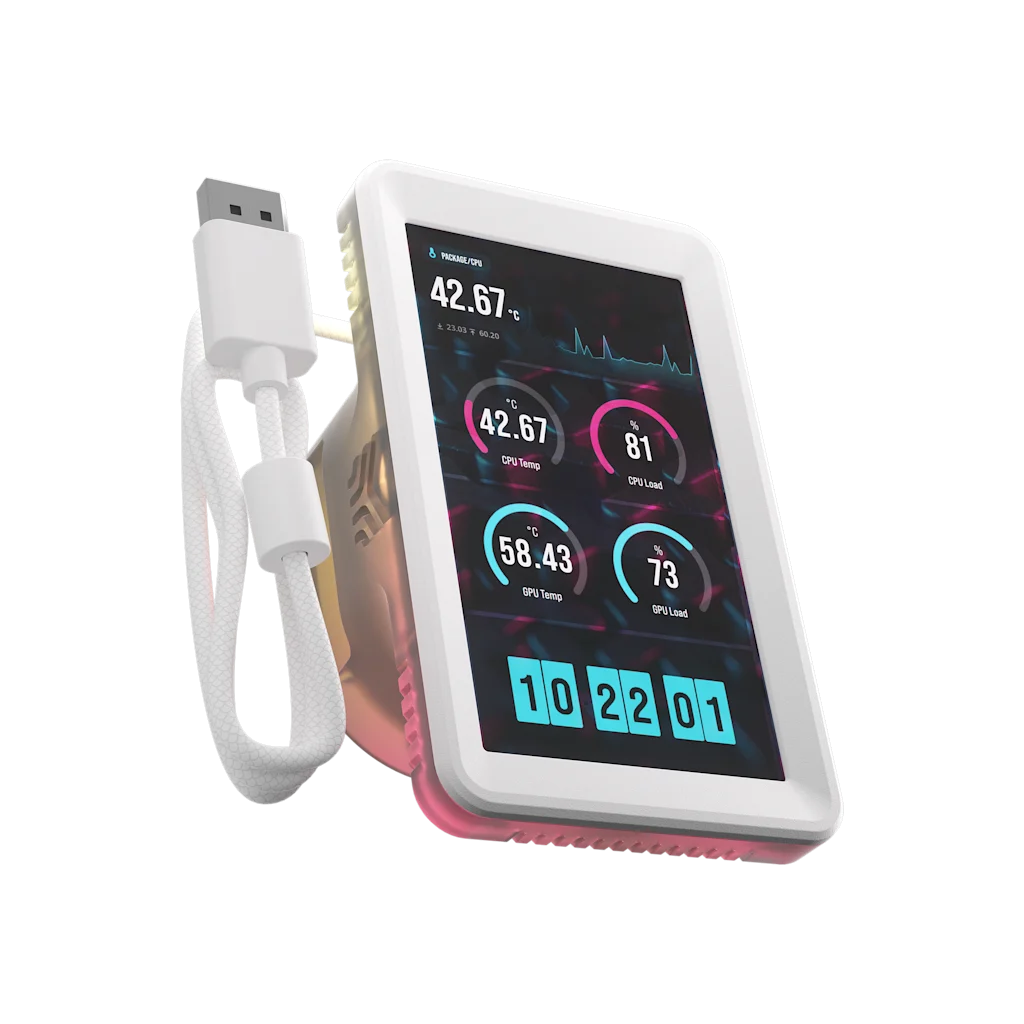 iCUE LINK 5" LCD Screen Module - White