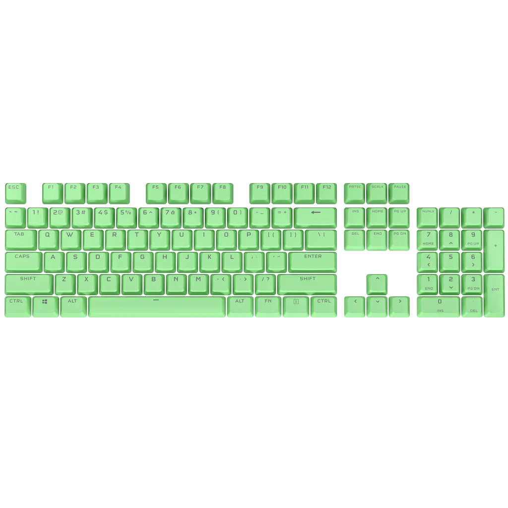 PBT DOUBLE-SHOT PRO Keycap Mod Kit — Mint Green (NA)