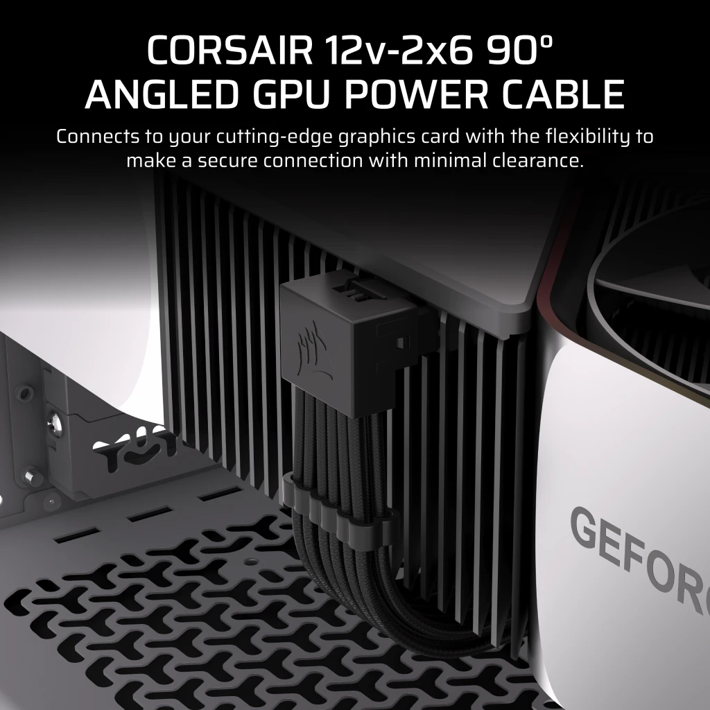 CORSAIR PSU 90° 12V-2x6 Style B Cable