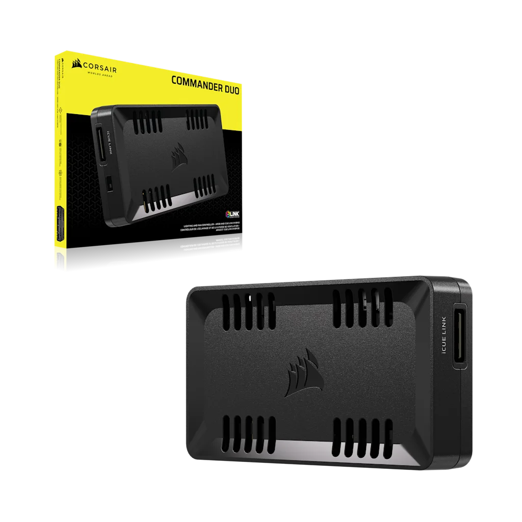 COMMANDER DUO Lighting and Fan Controller – ARGB and iCUE LINK Hybrid