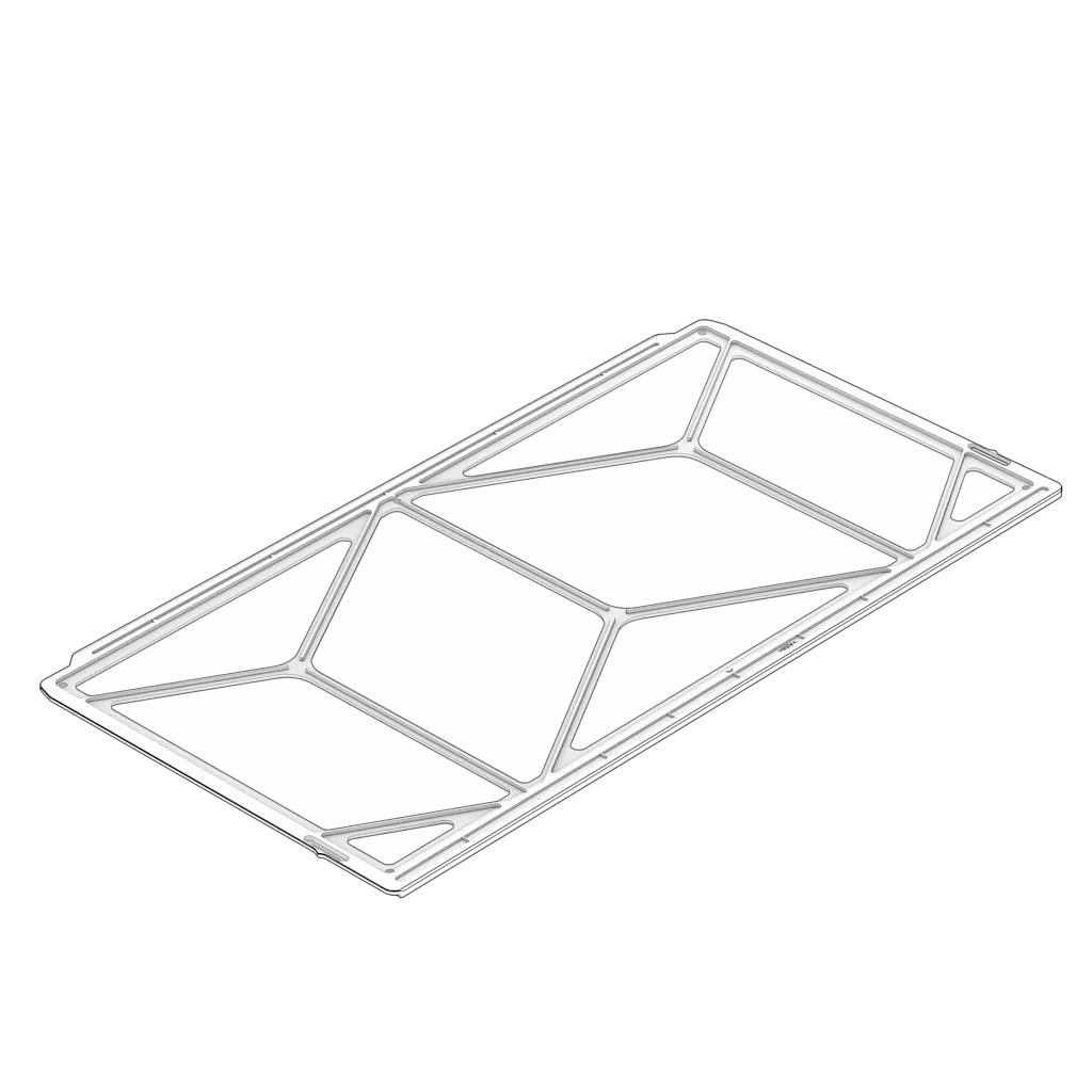 FRAME 4000D/4000X/4500X Replacement Bottom Filter (Full Length)