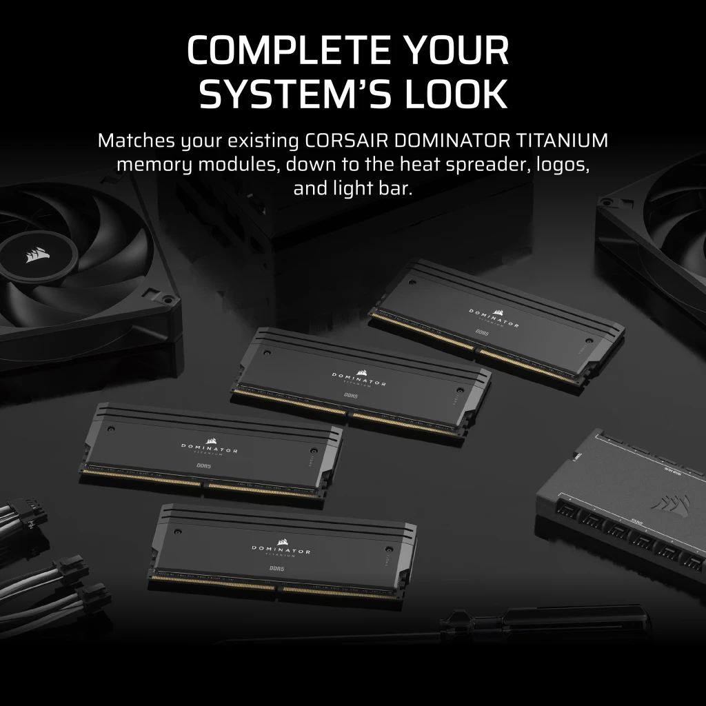 DOMINATOR TITANIUM DDR5 Lighting Enhancement Kit Black