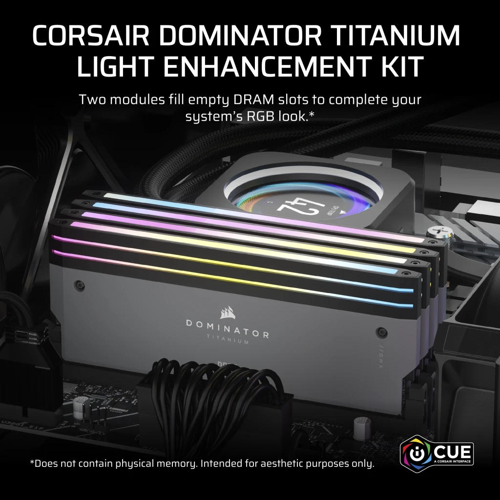 DOMINATOR TITANIUM DDR5 Lighting Enhancement Kit — Gray