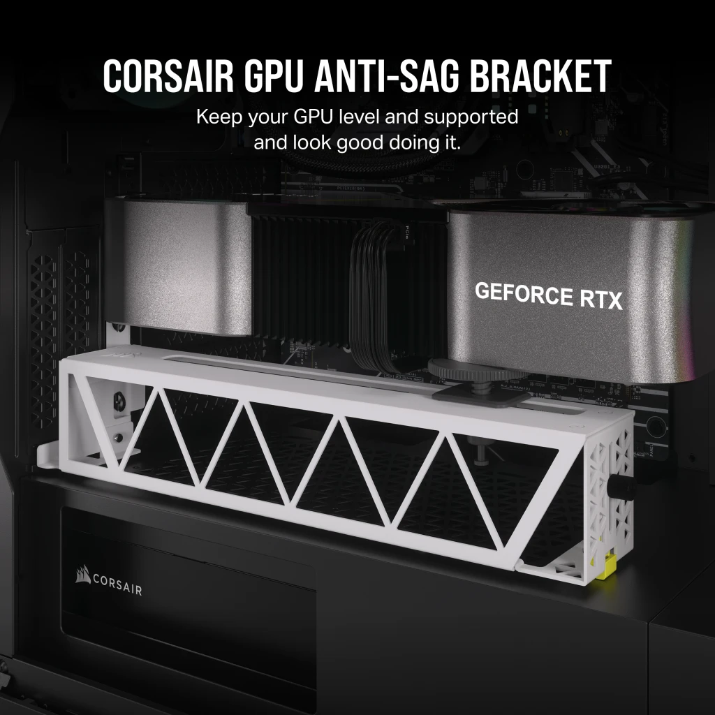 GPU Anti Sag Bracket White