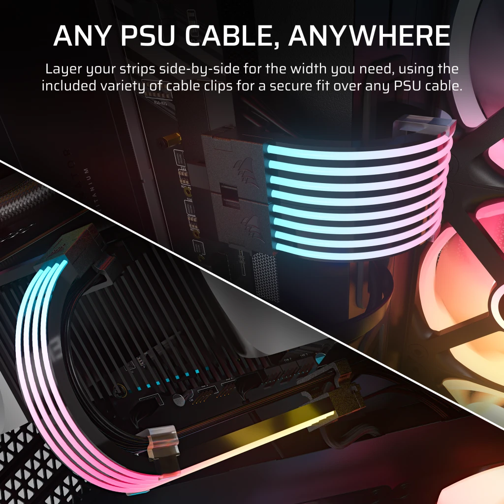 ARGB PSU Cable Strips