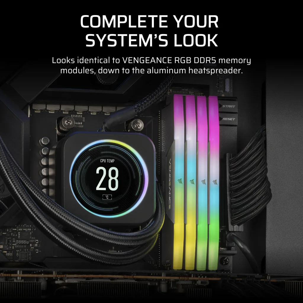 VENGEANCE RGB DDR5 Light Enhancement Kit — Gray