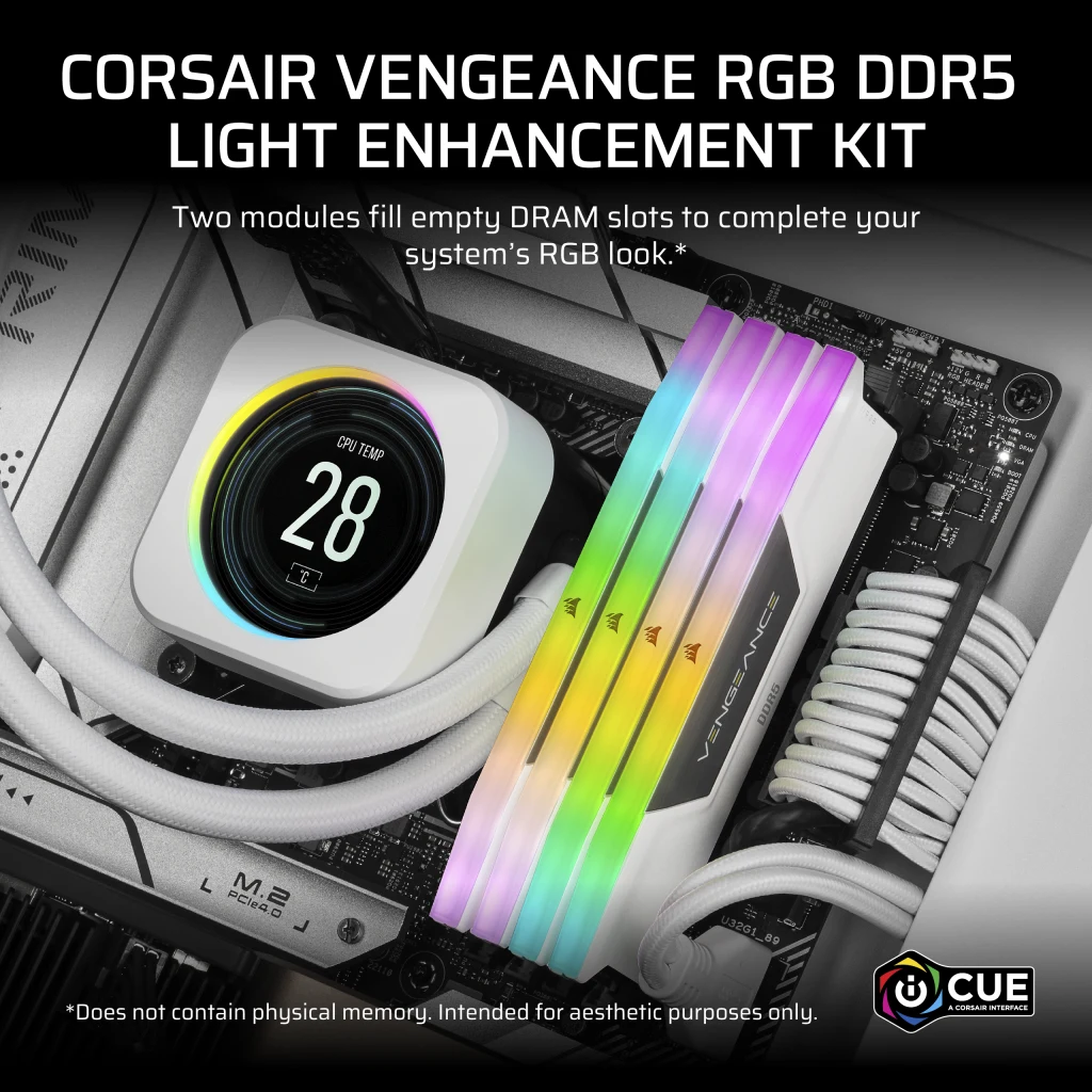 VENGEANCE RGB DDR5 Light Enhancement Kit — White