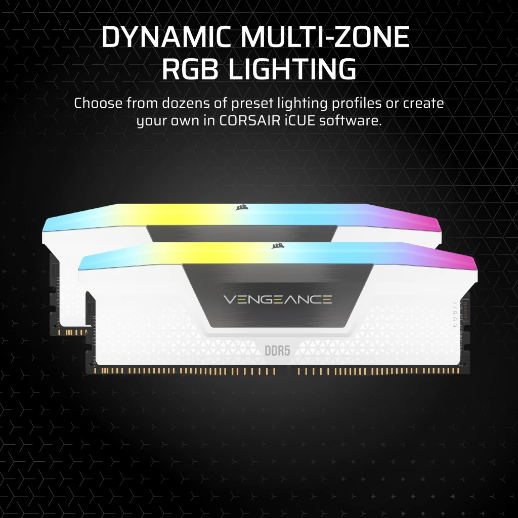 VENGEANCE RGB DDR5 Light Enhancement Kit — White