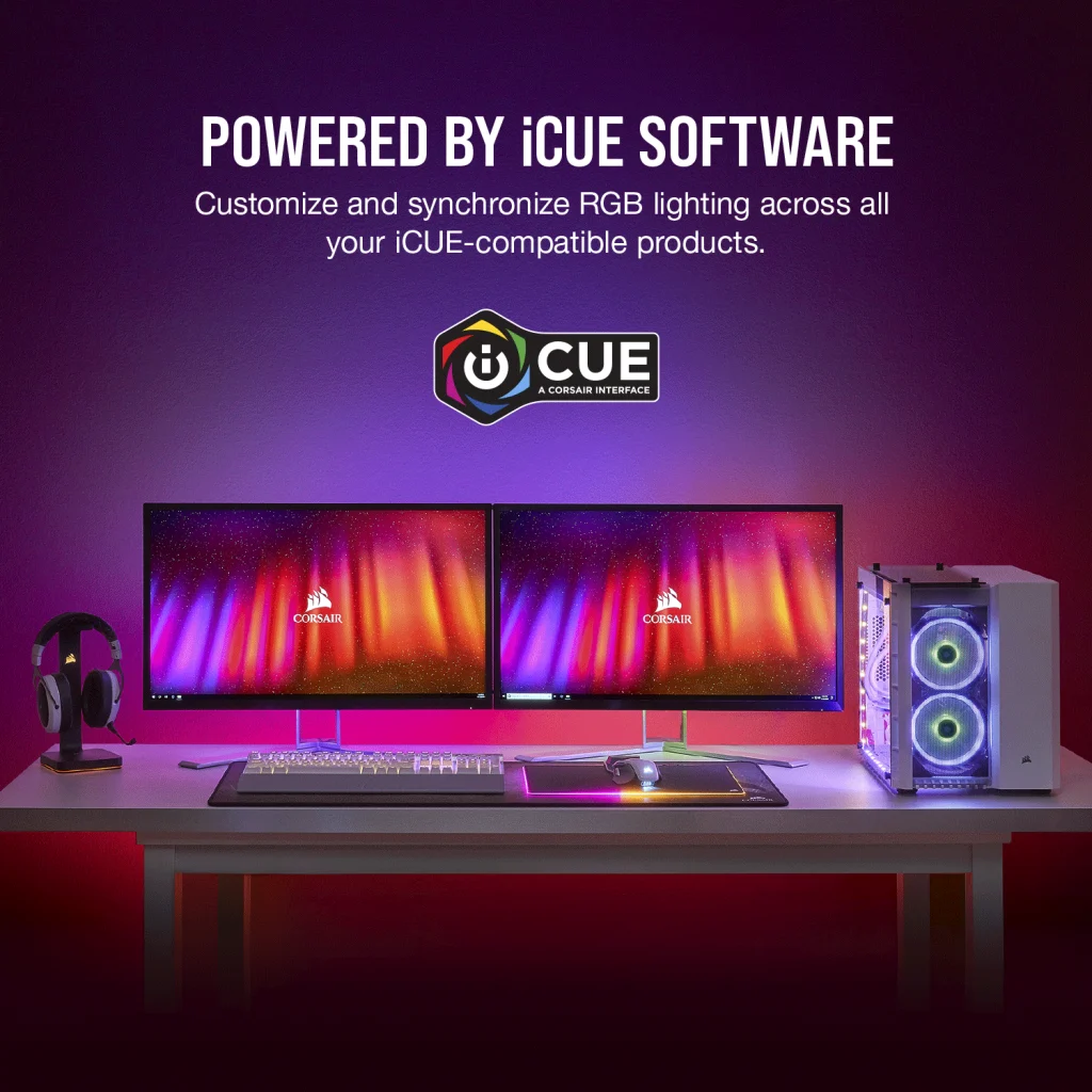 iCUE LS100 Smart Lighting Strip Expansion Kit 450mm