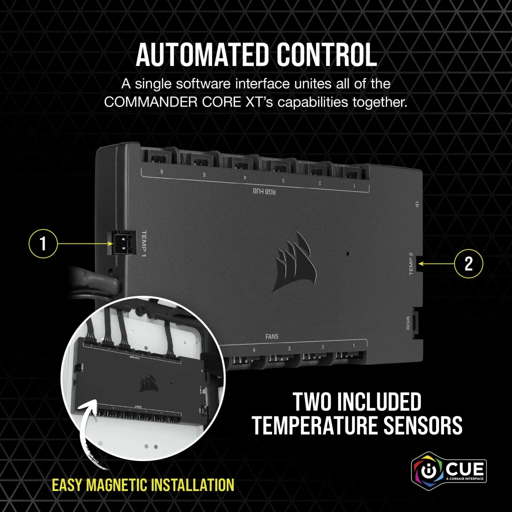 Corsair iCUE Commander PRO Smart RGB Lighting and Fan Speed Controller -  Tech Bit Store
