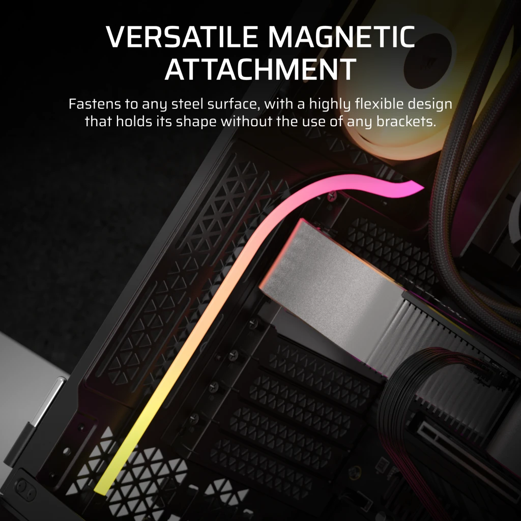iCUE LINK LS430 Aurora RGB Light Strips - 430mm Kit