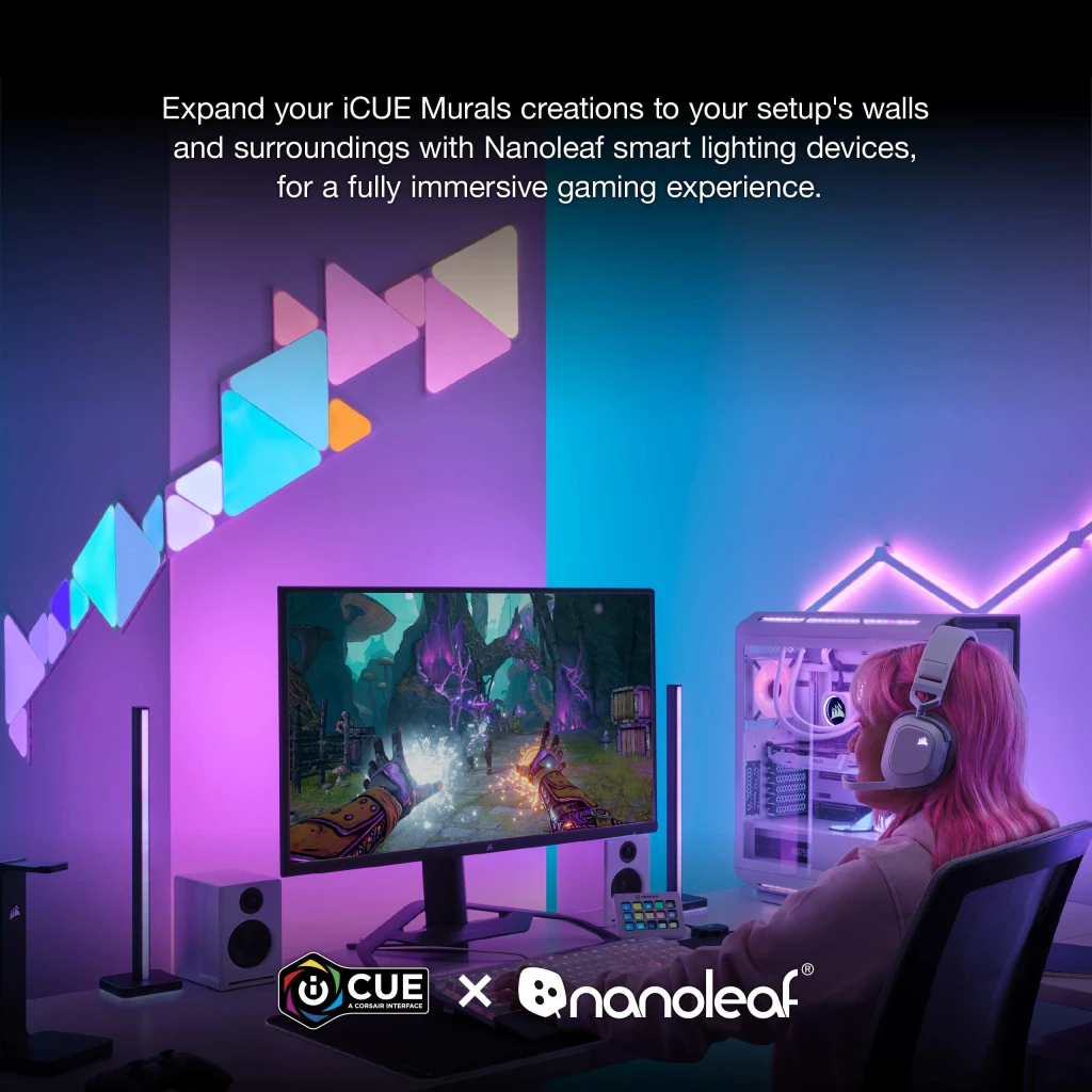 NANOLEAF CANVAS スマーターキット 9ライト Nanoleaf Canvas Smarter Kit, RGB LED Square Wall Light