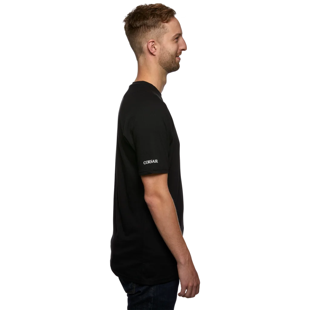 [Alexandros] ゲーミングTシャツ 黒 PROVOKE