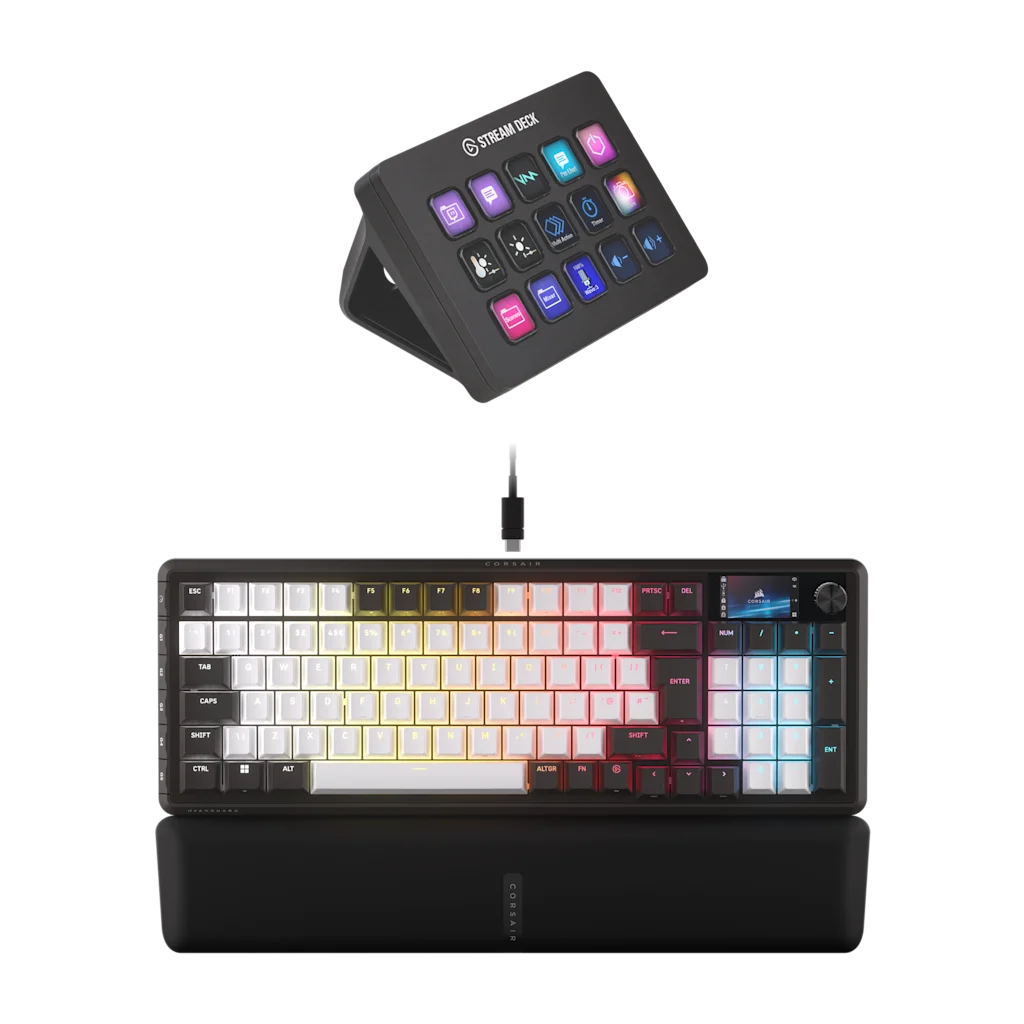 Creative Key Combo: Corsair VANGUARD 96 Keyboard & Elgato Stream