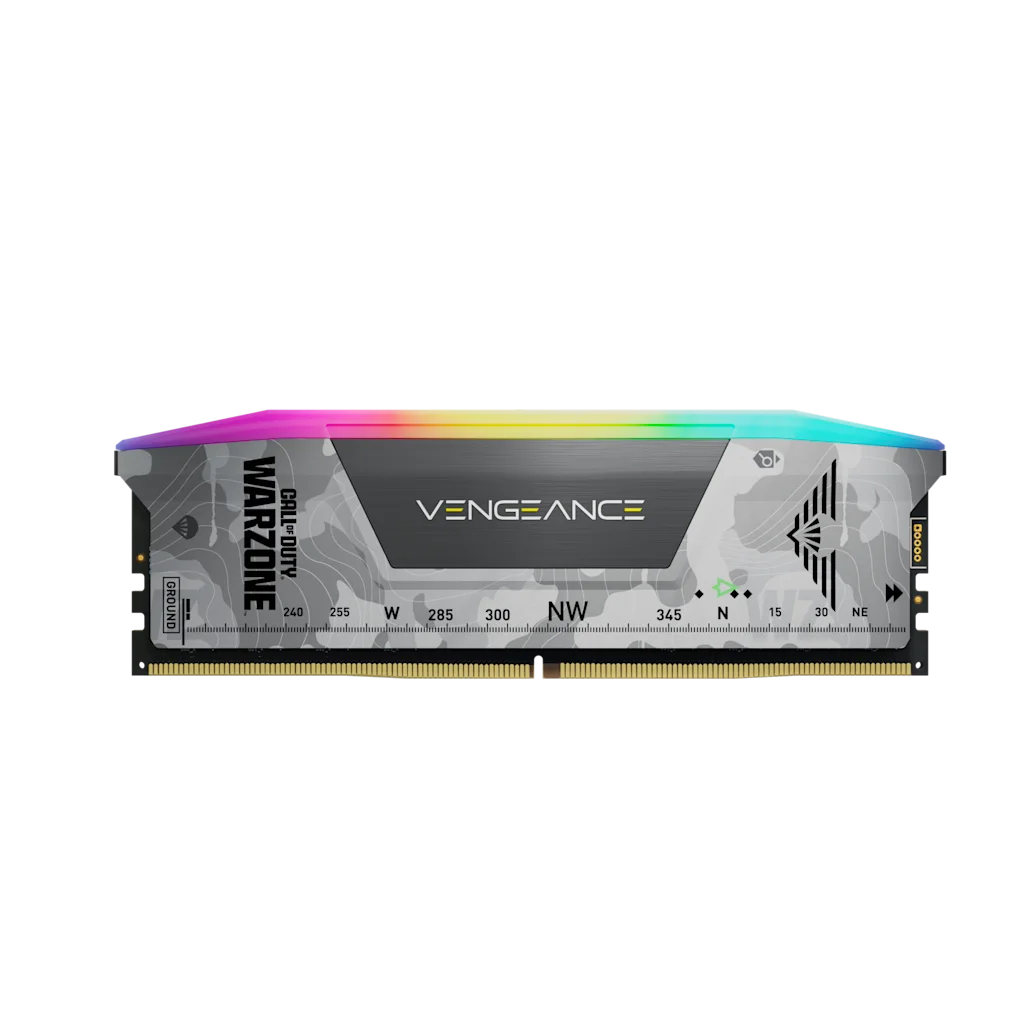 VENGEANCE® RGB 32GB (2x16GB) DDR5 DRAM 6400MT/s CL32 AMD EXPO
