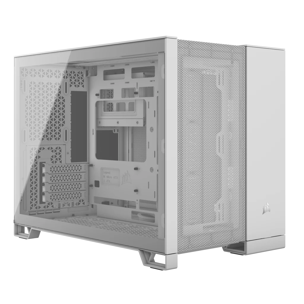 2500D AIRFLOW Mid-Tower Dual Chamber PC Case - White 2500D AIRFLOW Mid-Tower Dual Chamber PC Case - White
