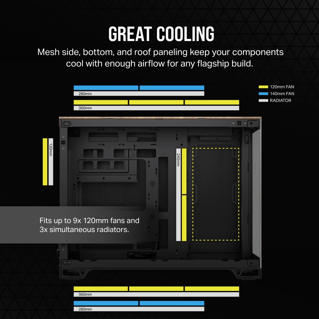 Corsair 2500X Walnut thumbnail 6