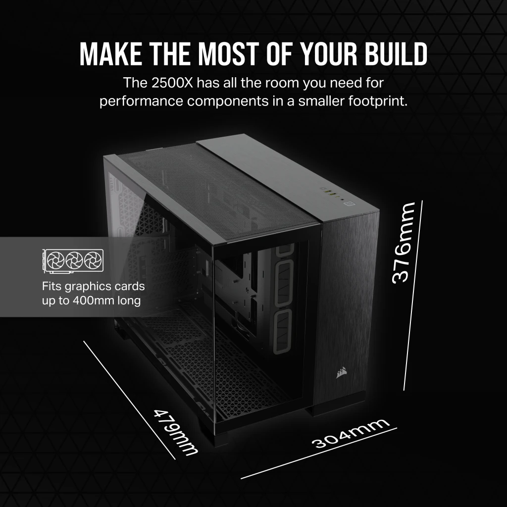 Corsair 2500X Obsidian thumbnail 7
