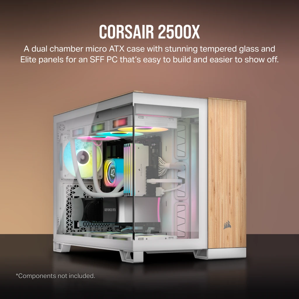 Amazon.com: CORSAIR 2500D AIRFLOW Small-Tower mATX Dual