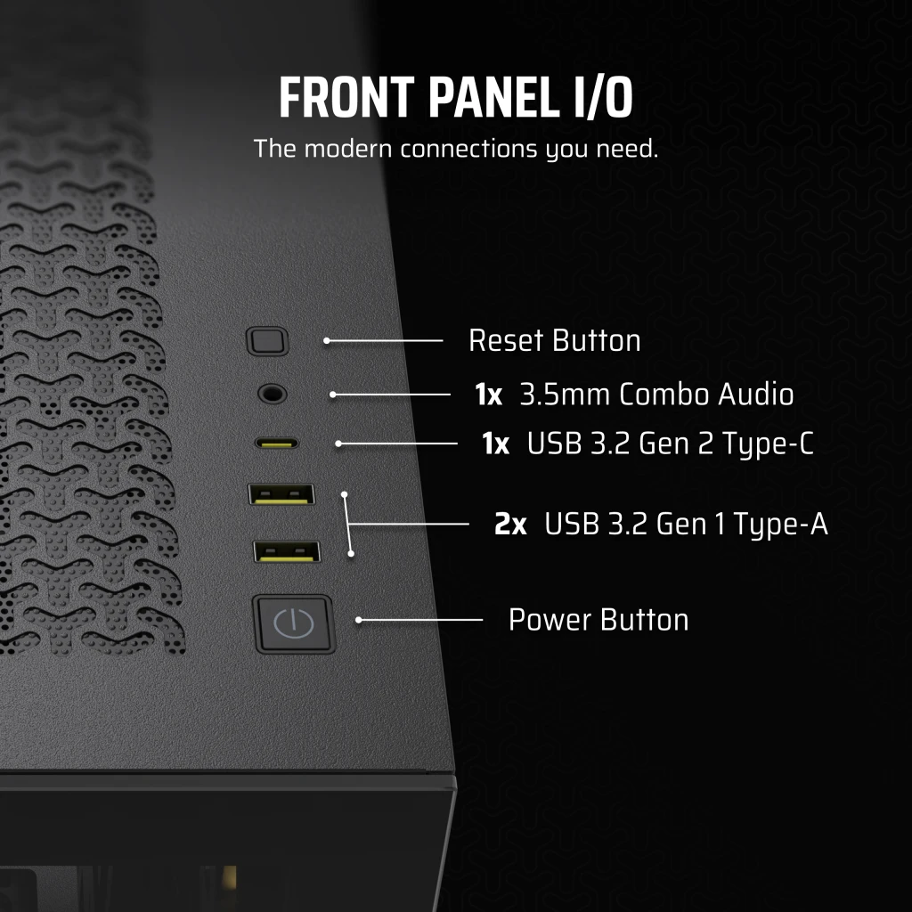 iCUE LINK 3500X RGB Mid-Tower PC Case