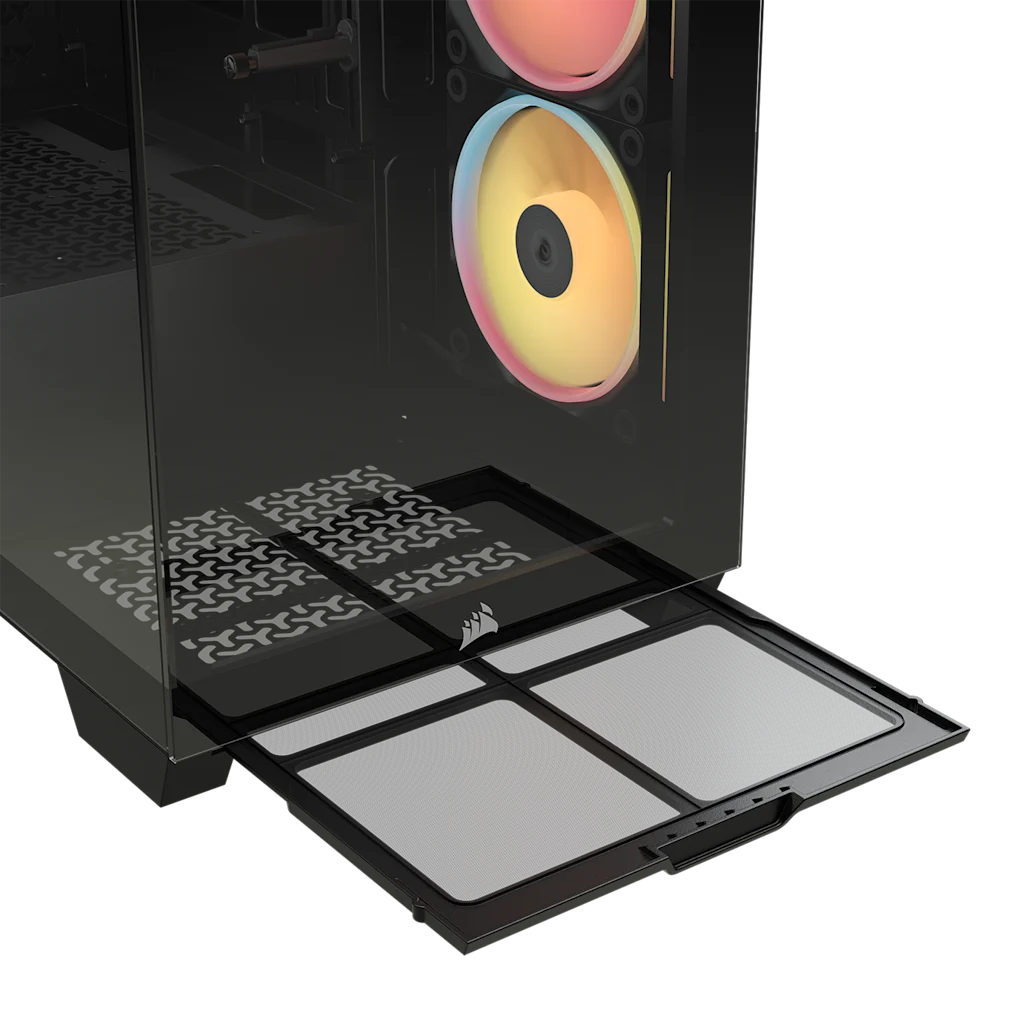 3500X LX-R RGB iCUE LINK Mid-Tower PC Case