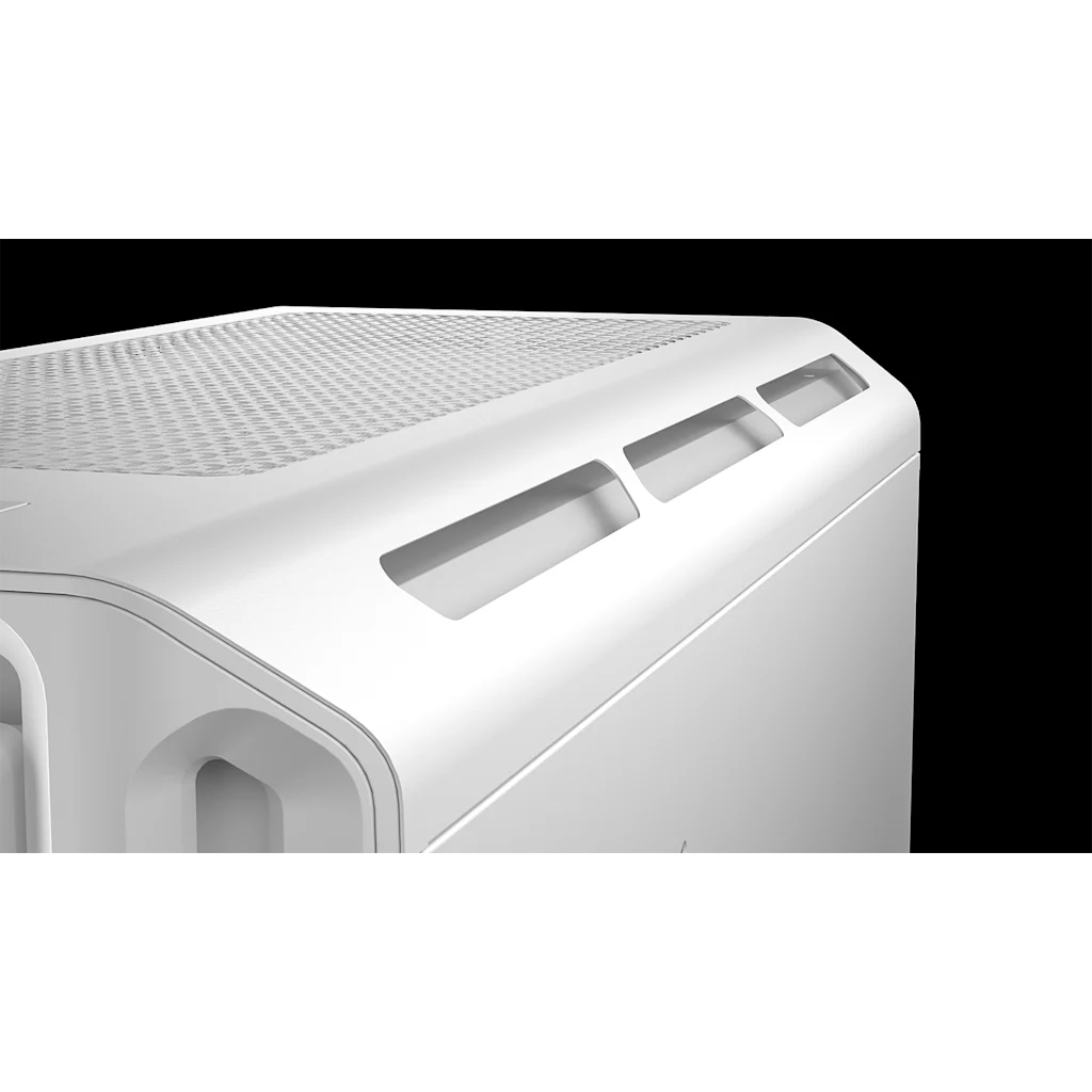5000T Mid-Tower High-Performance PC Case - White