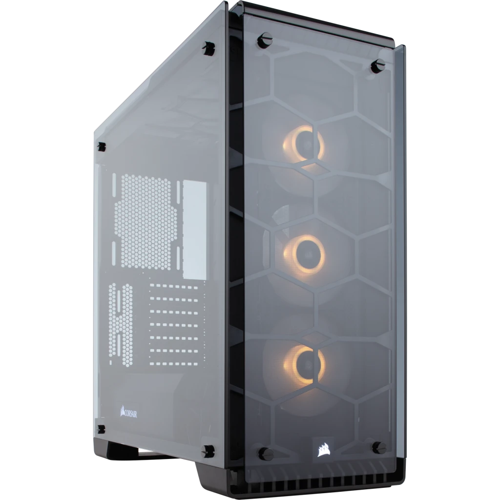 Crystal Series™ 570X RGB ATX Mid-Tower Case — Black