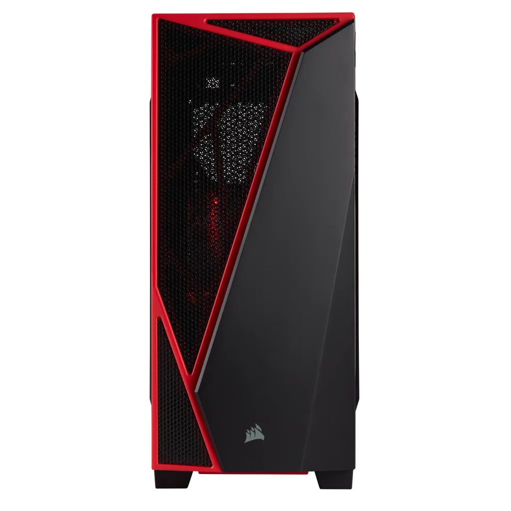 Carbide Series™ SPEC-04 Mid-Tower Gaming Case — Black/Red