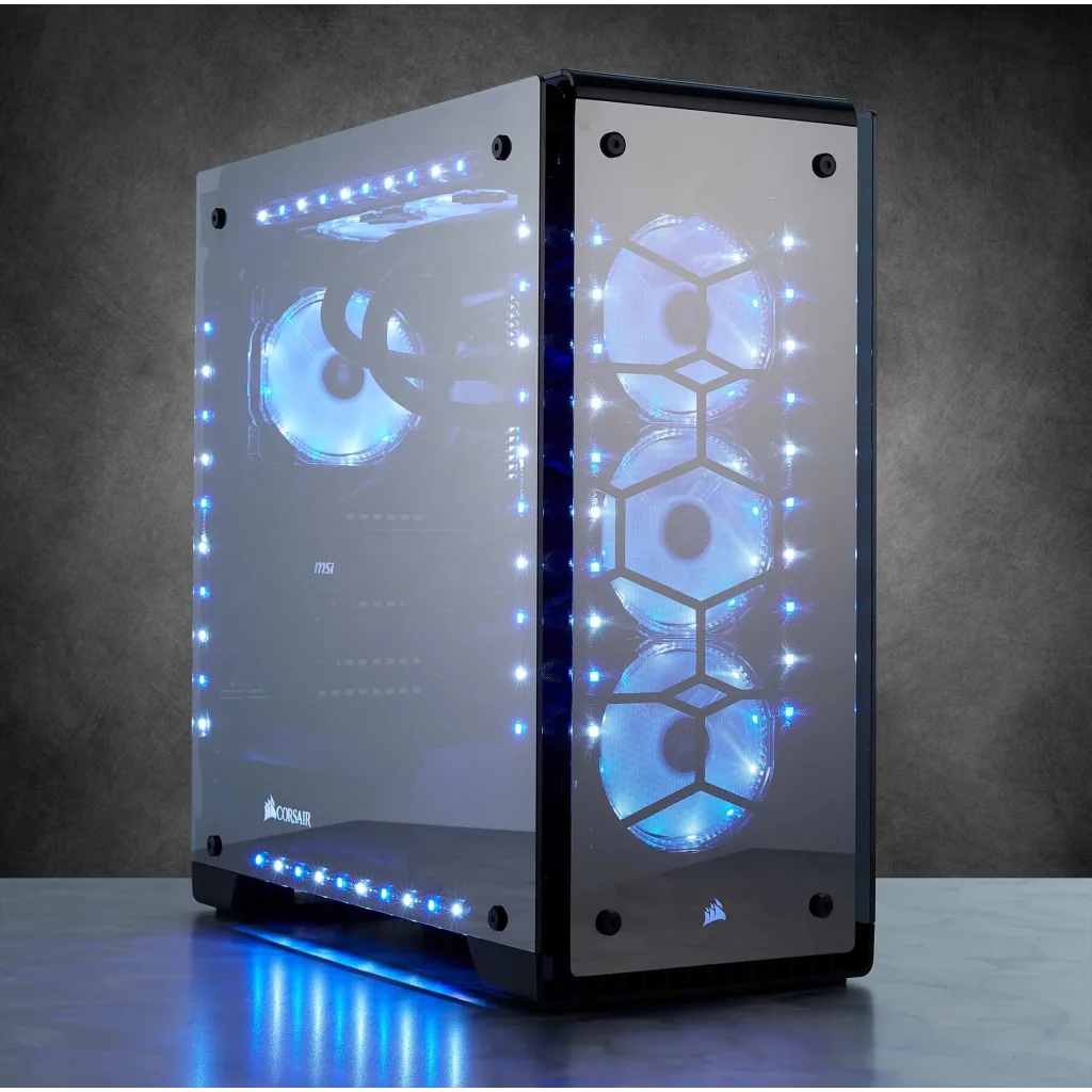 タイムセール 探し方 Crystal 570X RGB Mirror Black Tempered Glass, Premium ATX PCケース(自作PC用)