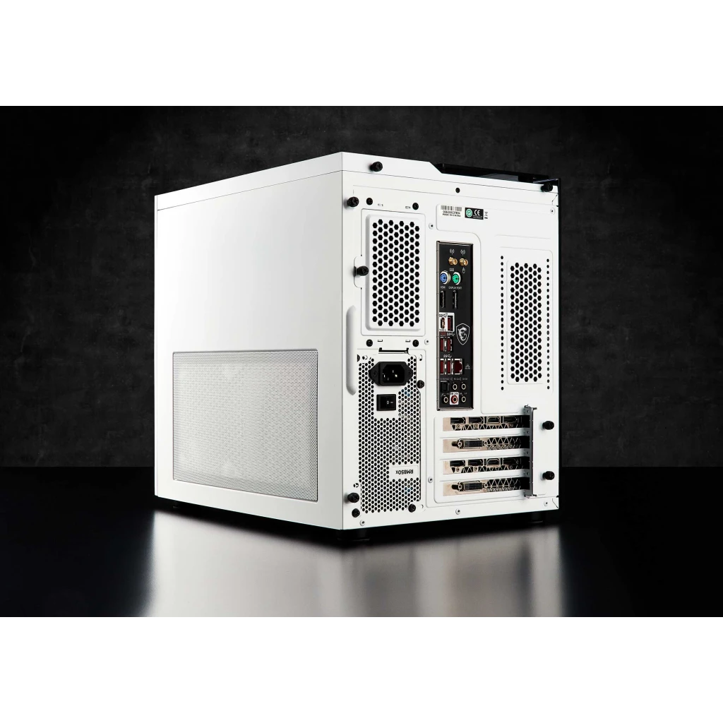 Crystal Series 280X RGB Tempered Glass Micro ATX Case — White