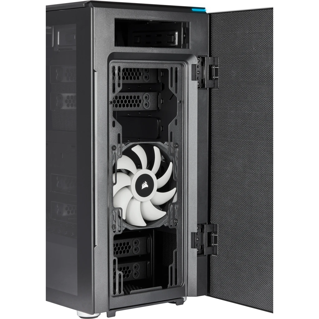 Carbide Series 678C Low Noise Tempered Glass ATX Case Black