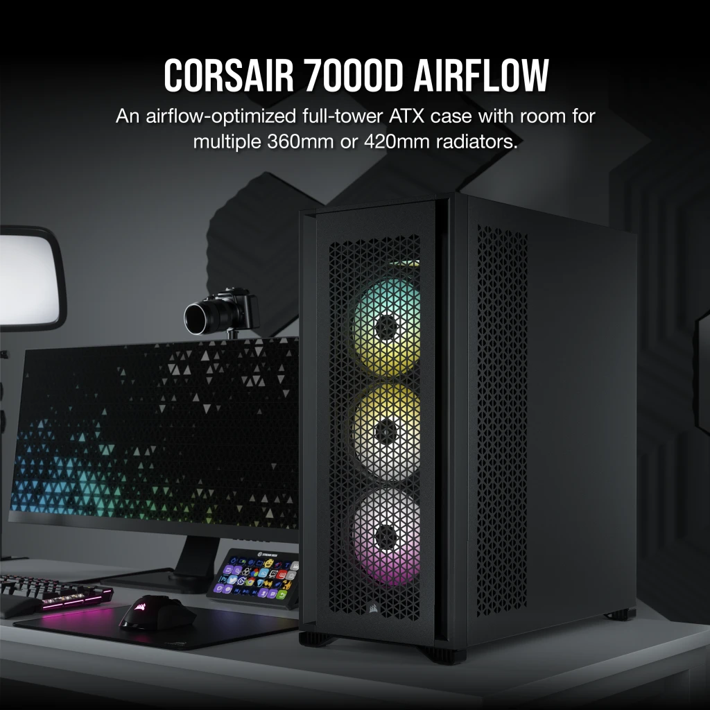 Corsair 7000d AIRFLOW Boîtier PC ATX Grande Tour