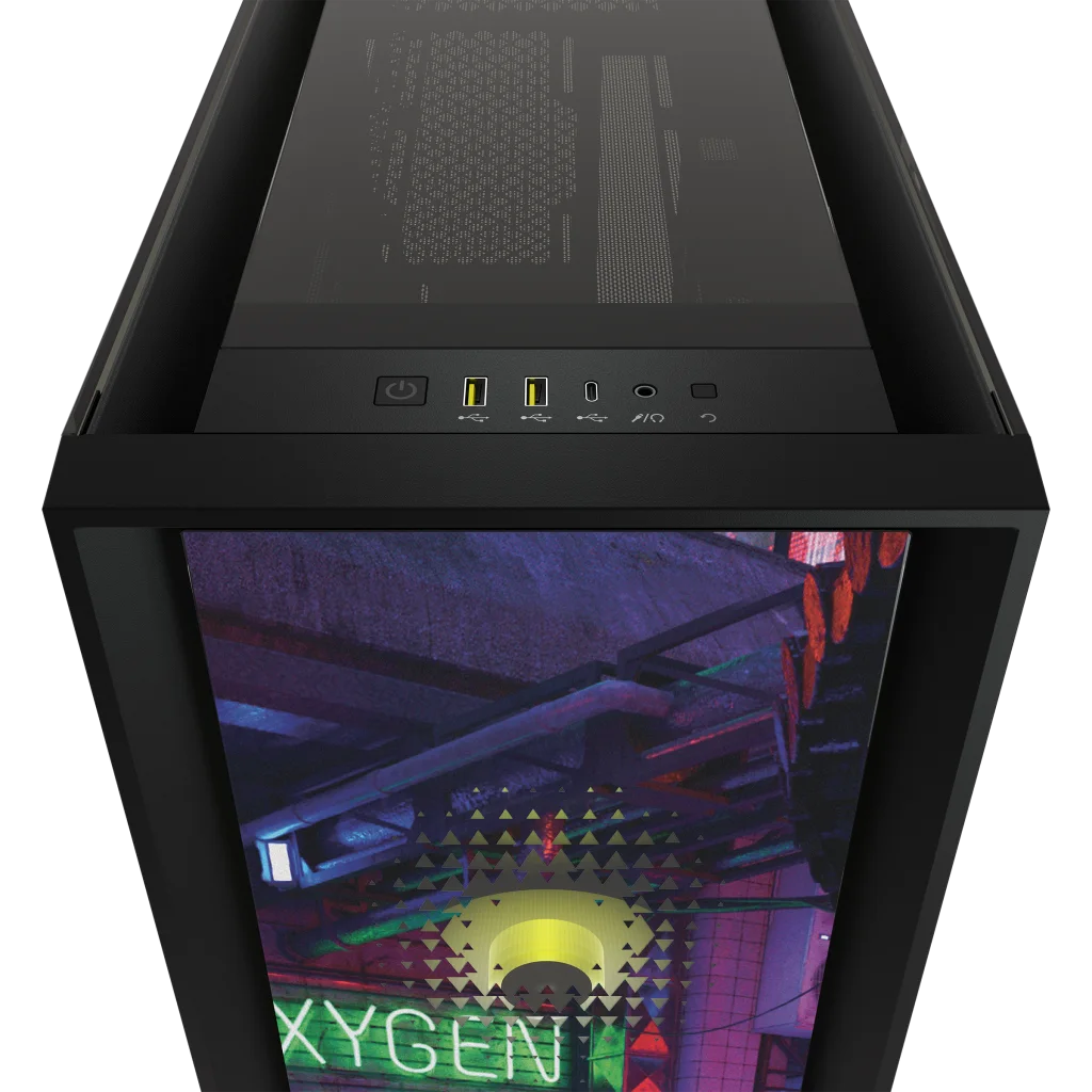 Corsair iCUE 5000X RGB Neon Night thumbnail 4