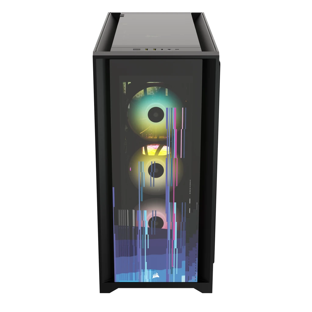 中古　corsair iCUE 5000X RGB iCUE 5000X RGB SIGNATURE SERIES Mid-Tower Smart Case — Planetary
