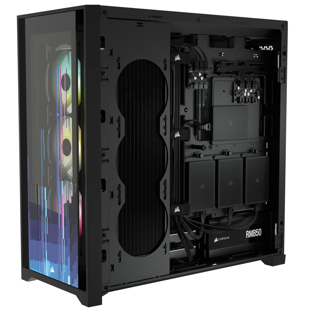 iCUE 5000X RGB SIGNATURE SERIES Mid-Tower Smart Case — Glitch