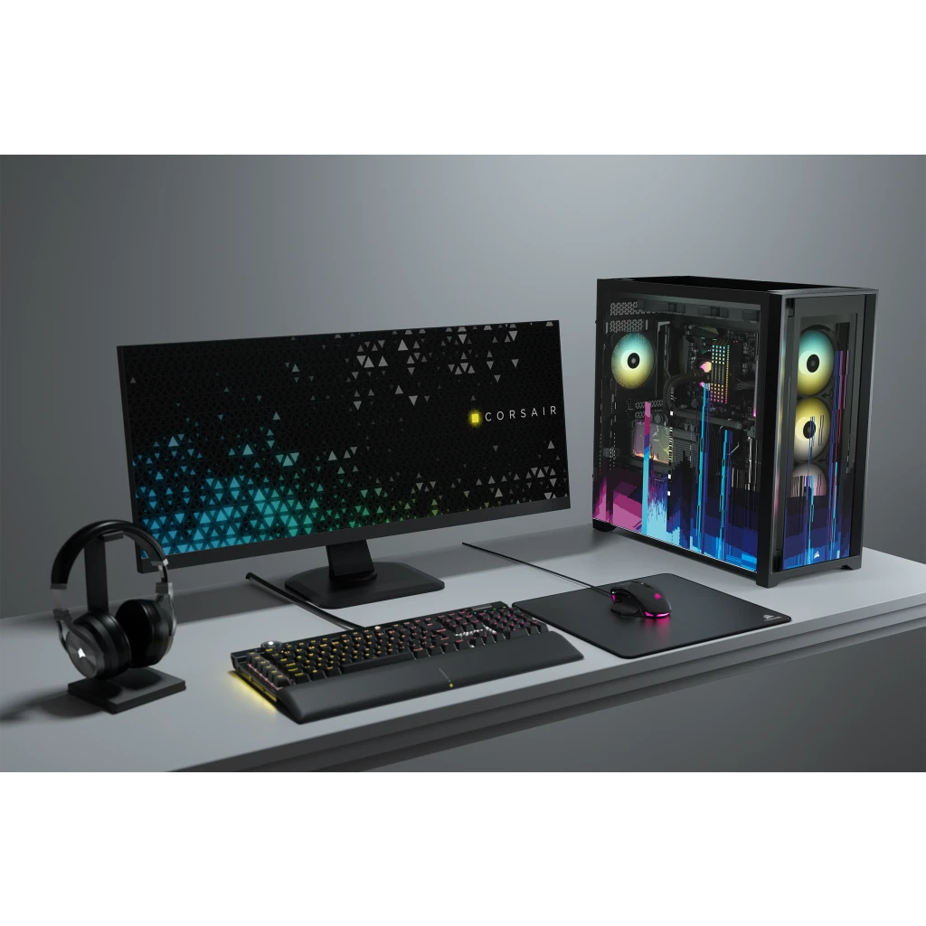 iCUE 5000X RGB SIGNATURE SERIES Mid-Tower Smart Case — Glitch