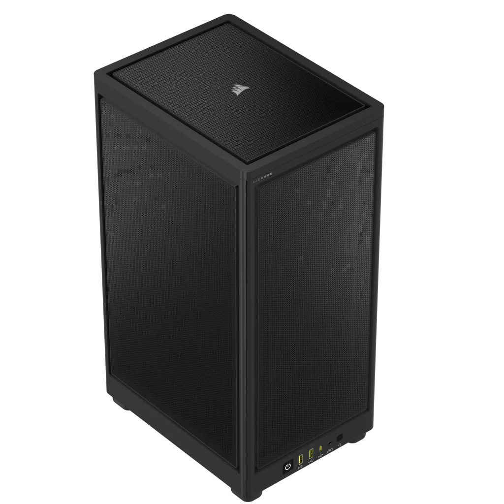 CORSAIR 2000D Airflow Mini-ITXケース ファン付き 2000D AIRFLOW Mini-ITX PC Case - Black
