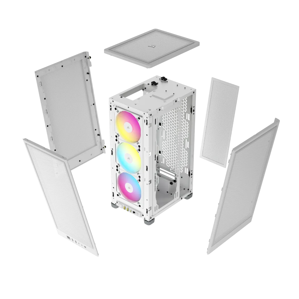 ②CORSAIR 2000D Airflow　ホワイト 2000D AIRFLOW Mini-ITX PC Case