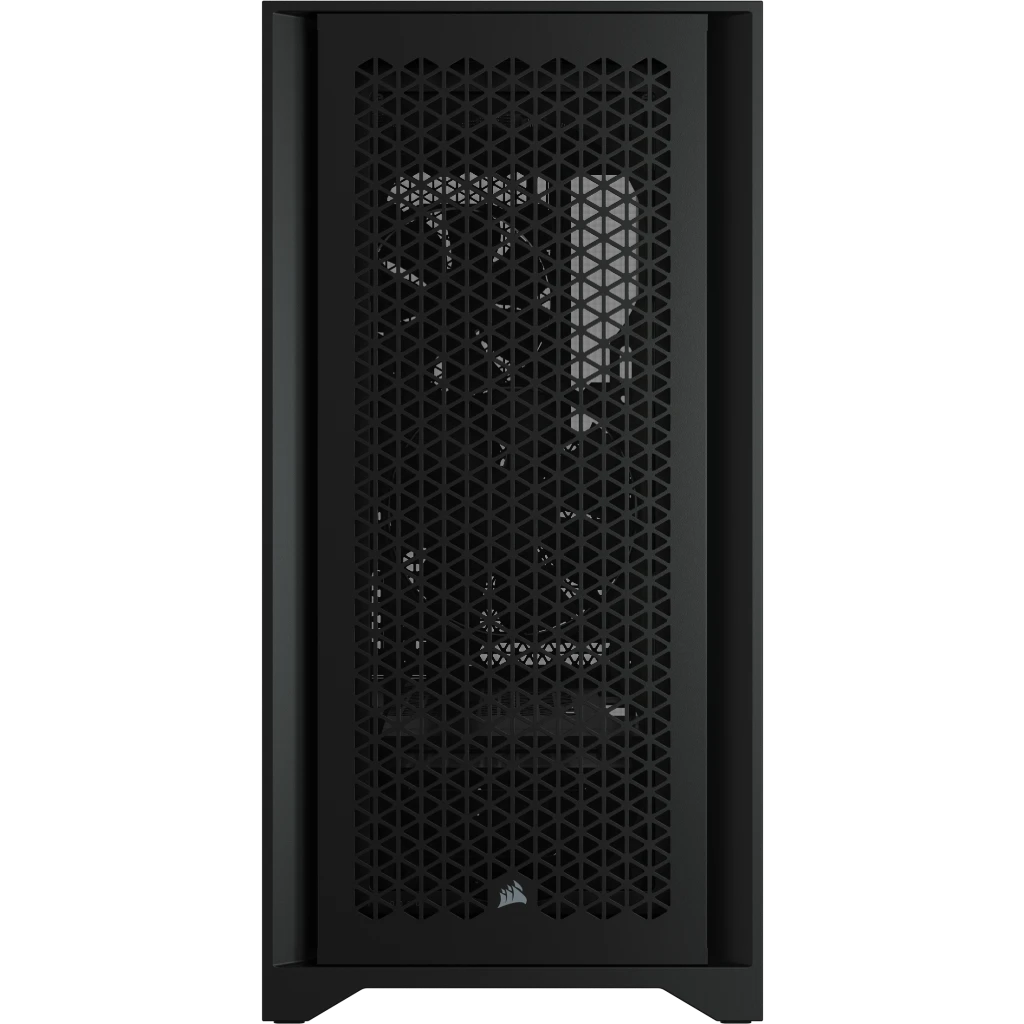  CORSAIR 4000D AIRFLOW Tempered Glass Mid-Tower ATX Case - High- Airflow - Cable Management System - Spacious Interior - Two Included 120 mm  Fans - Black : Electronics