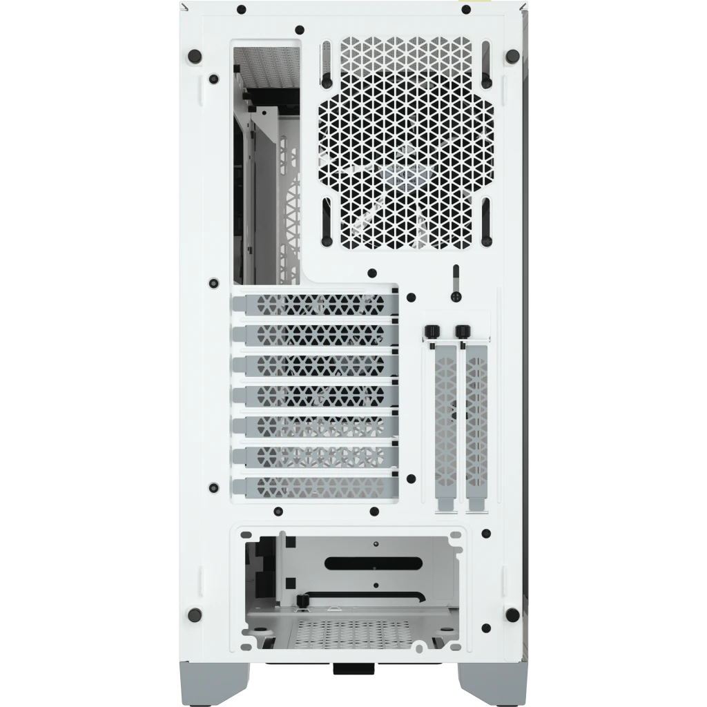 4000D AIRFLOW Tempered Glass Mid-Tower ATX Case — White